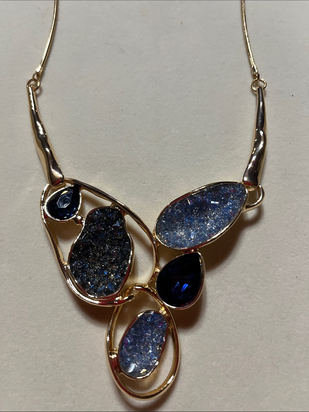 Gold Statement Necklace Reposhed from @karisfashion